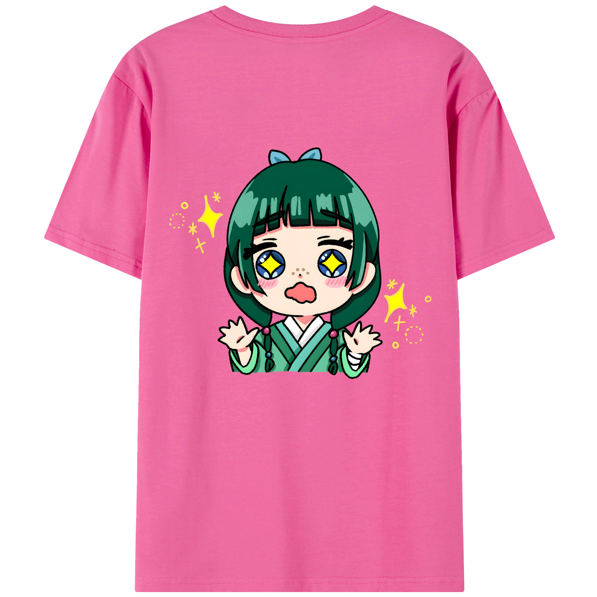 （画像用） 薬屋のひとりごと The Apothecary Diaries レディース半袖Tシャツ(バックプリント)